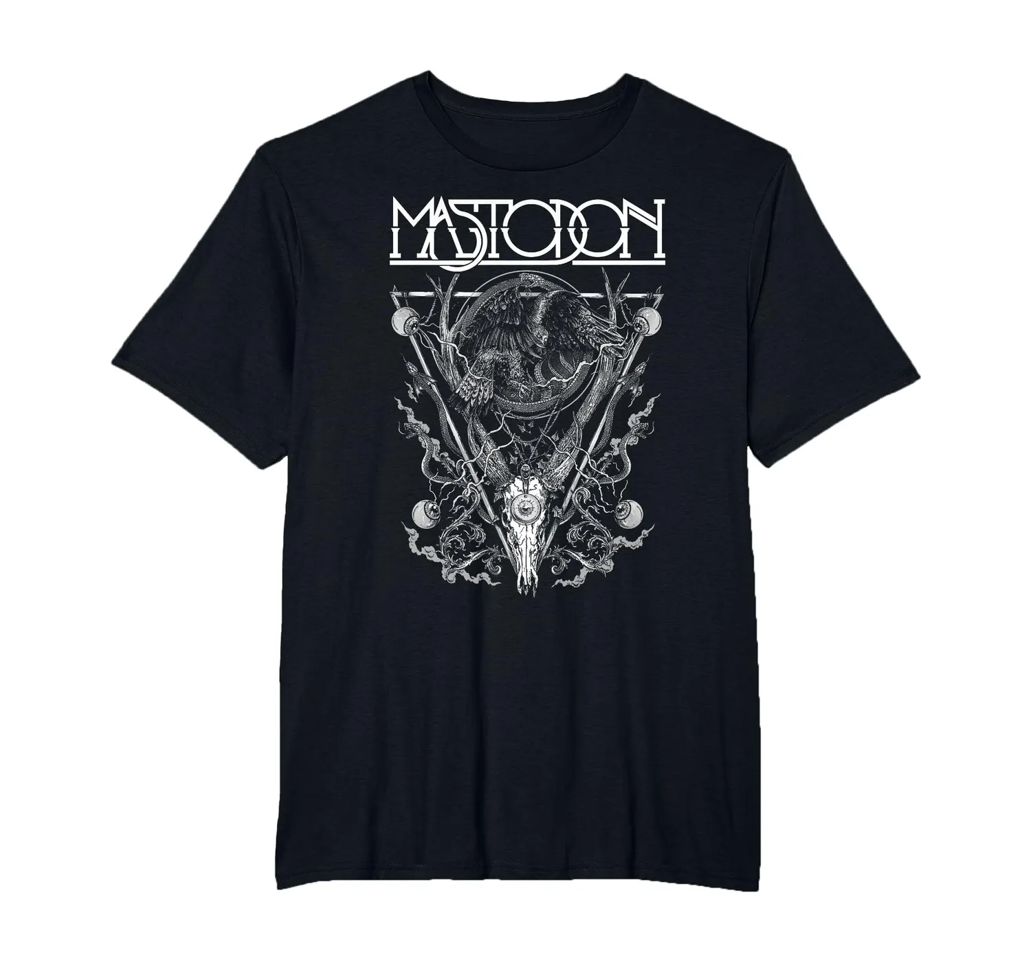 Mastodon Five Eyes T-Shirt Augen Print