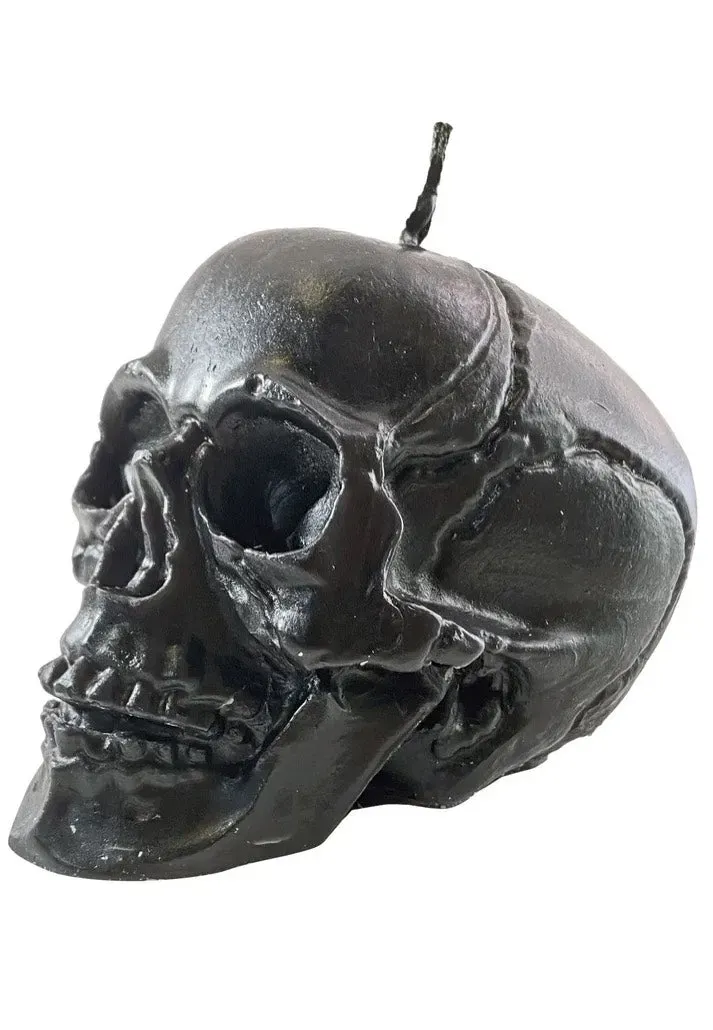 Impericon Anatomical Skull Black Kerze Amber Duft