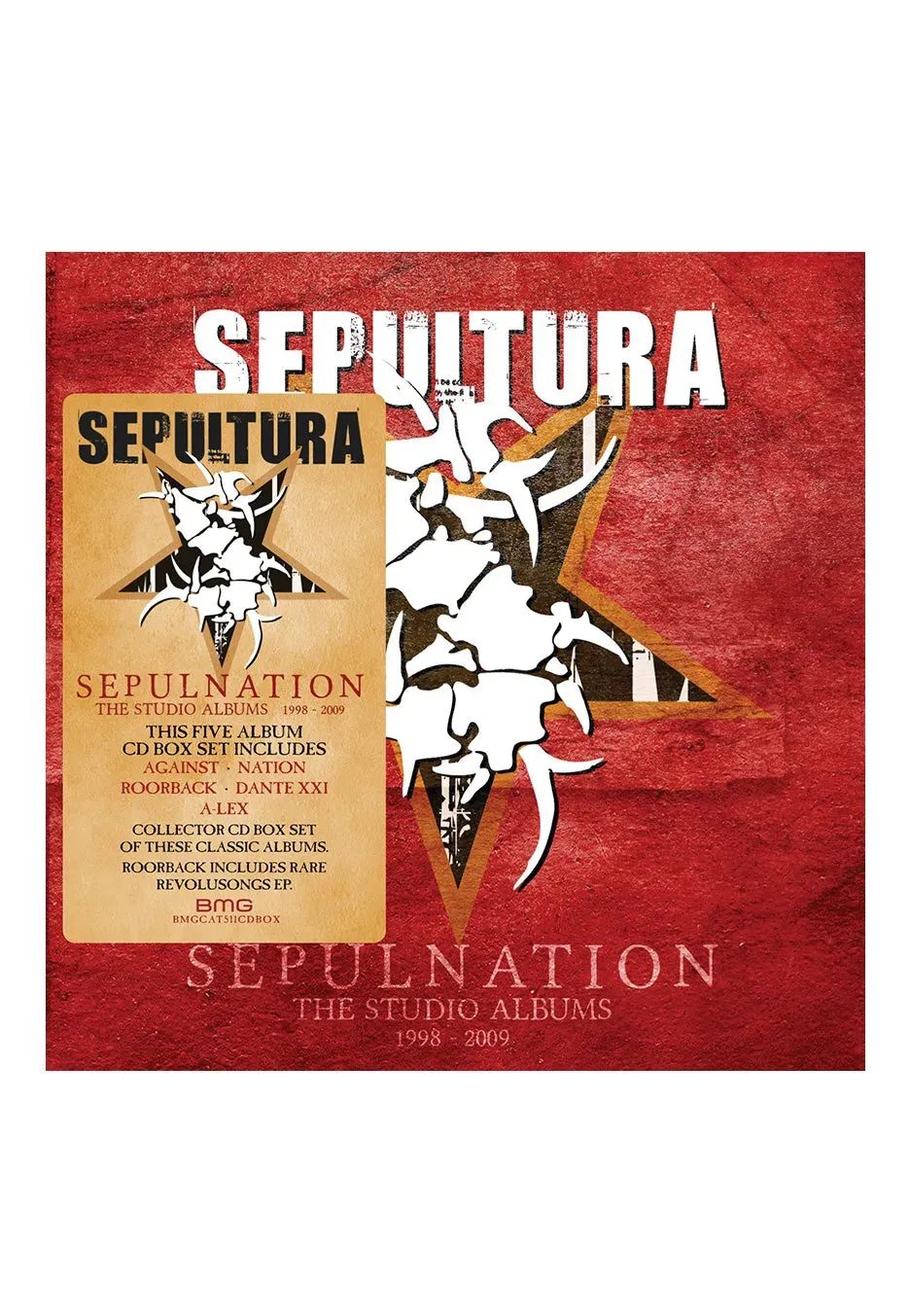 Impericon Sepulnation Studio Albums 5 CD Box Death