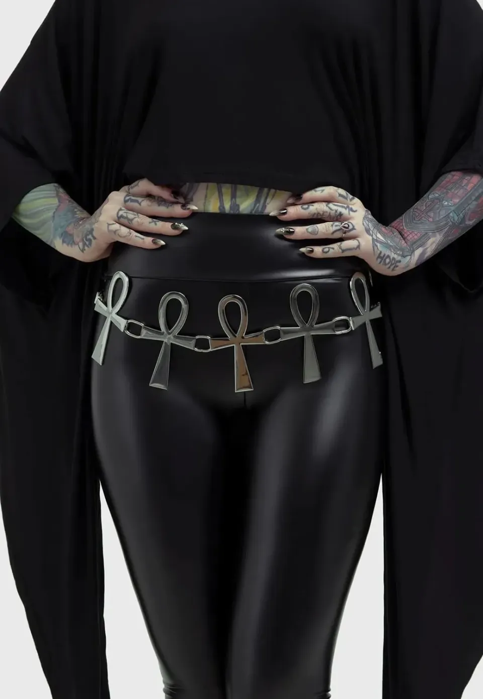 Impericon Xena Ankh Belt Silver Gürtel Onesize silber