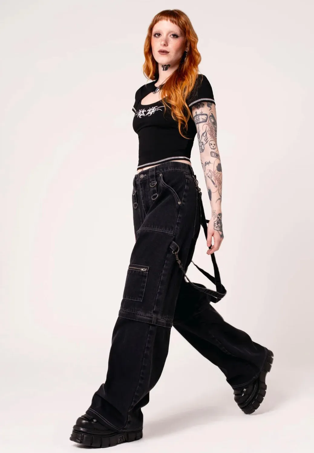 Sid X Black Jeans schwarz Baggy Relaxed Fit