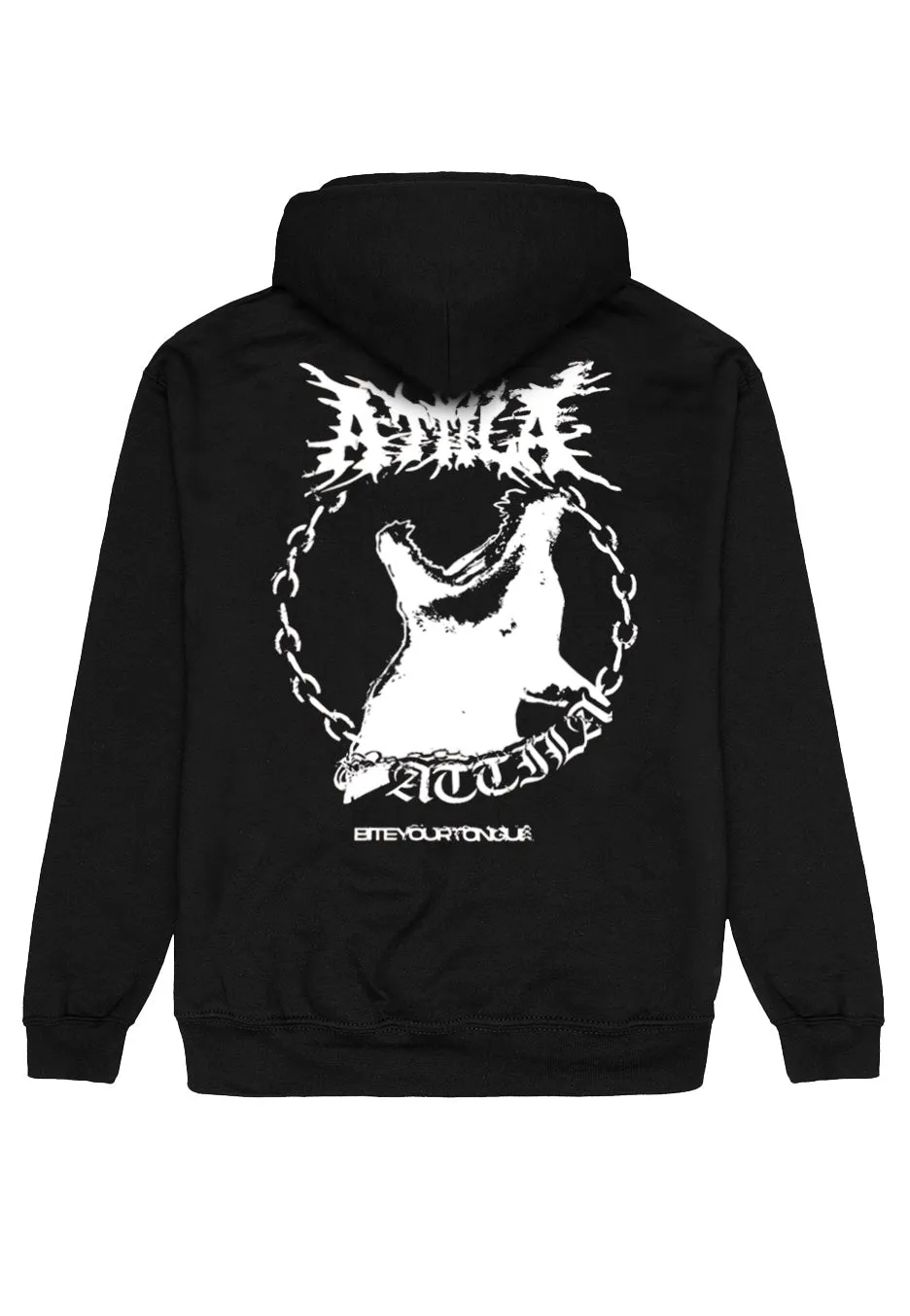 Impericon Bite Your Tongue Hoodie schwarz Unisex