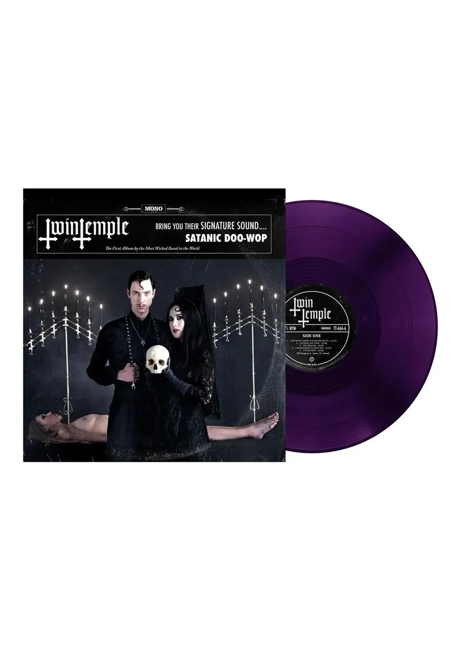 Impericon Twin Temple Satanic Doo-Wop Vinyl Purple limitiert
