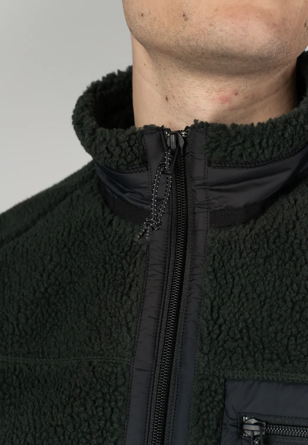 Impericon Prentis Liner Raven Black Jacke grau M