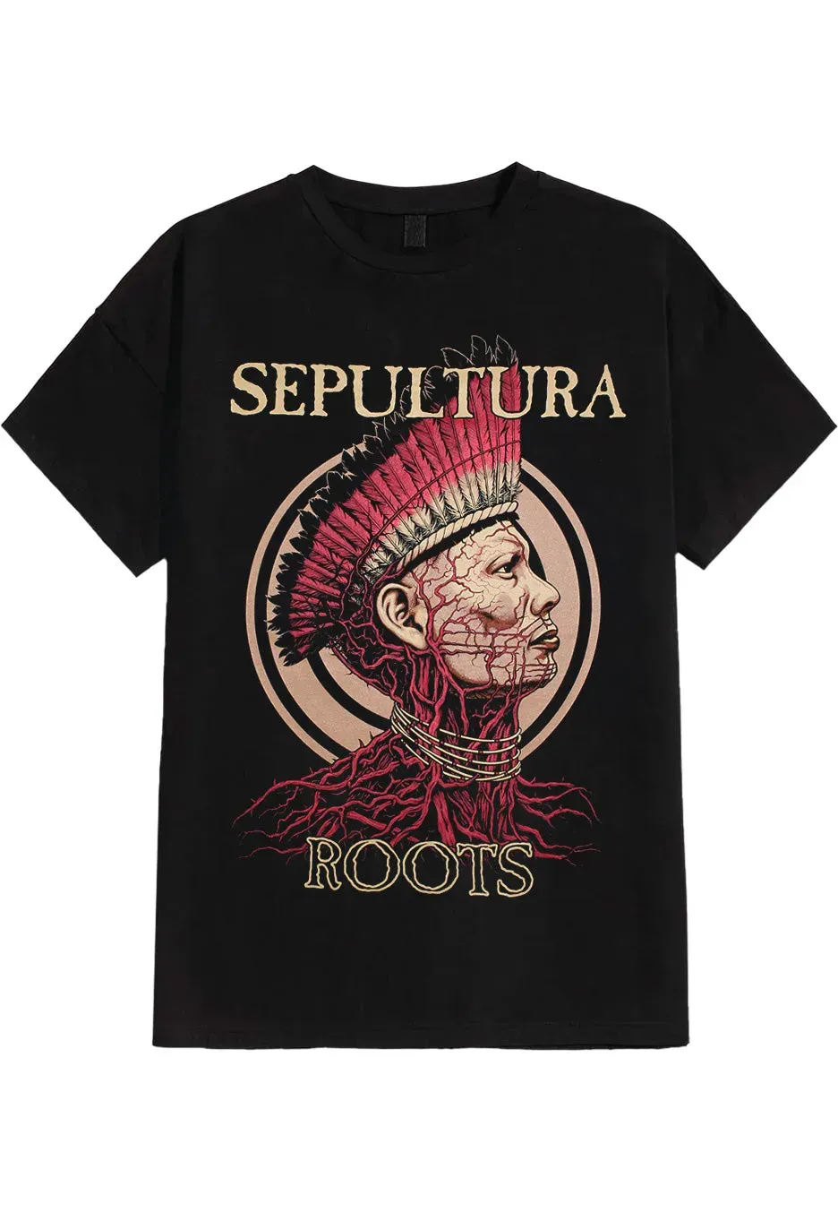 Impericon Bloody Roots T-Shirt schwarz Jersey