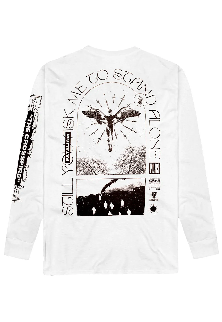 Impericon The Crossfire White Longsleeve weiß Deathcore