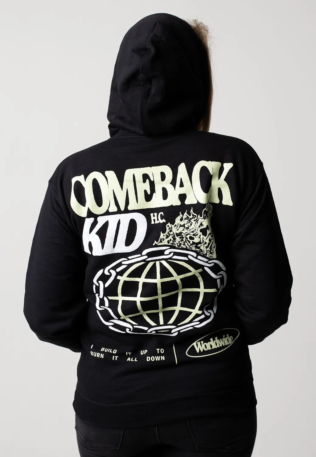 Impericon World Hoodie schwarz Unisex Melodic Hardcore