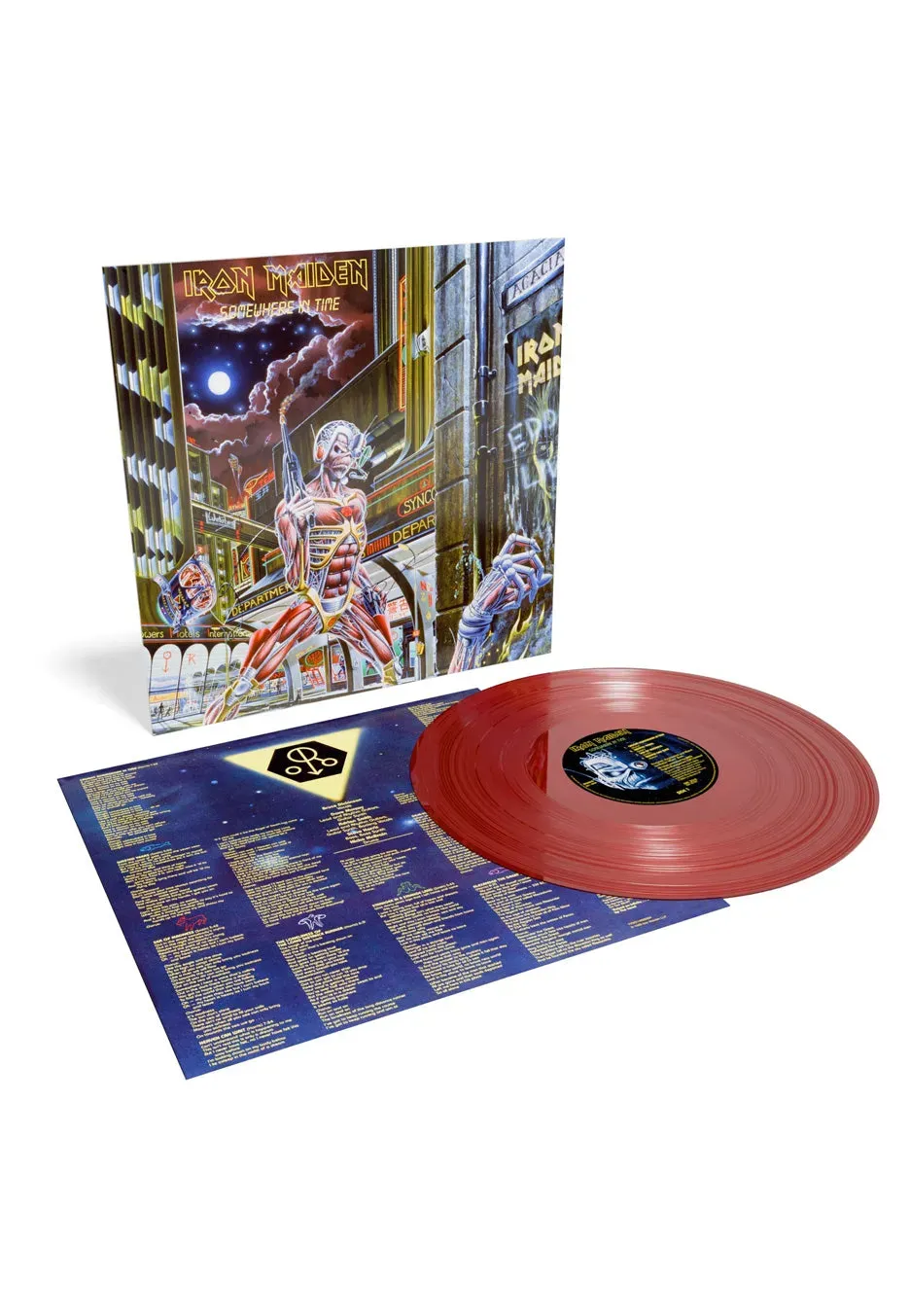 Impericon Somewhere In Time 40th Anniversary Vinyl Oxblood