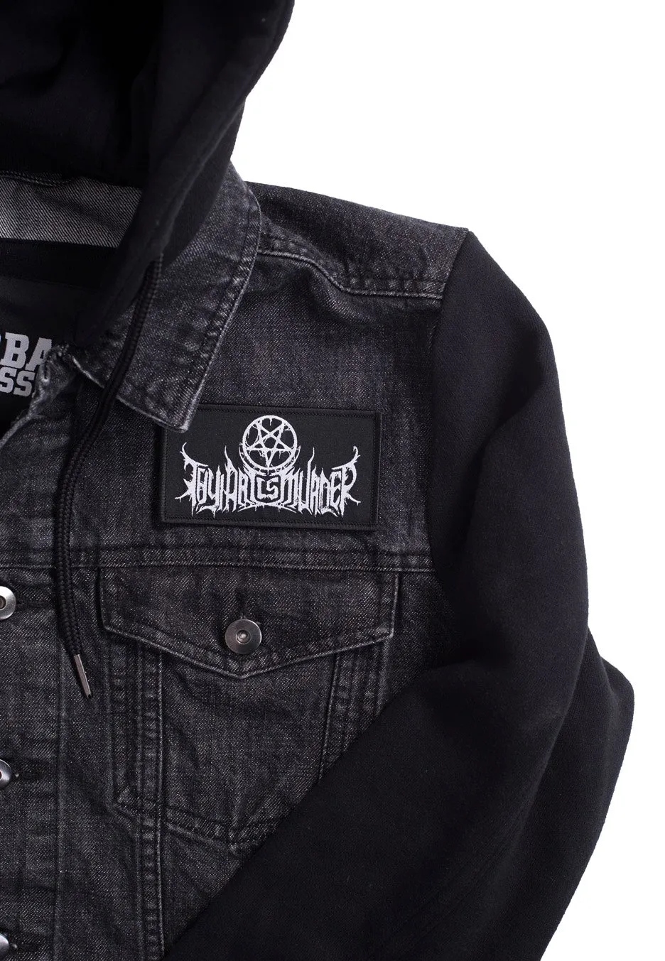 Impericon Logo Aufnäher Onesize Patch schwarz