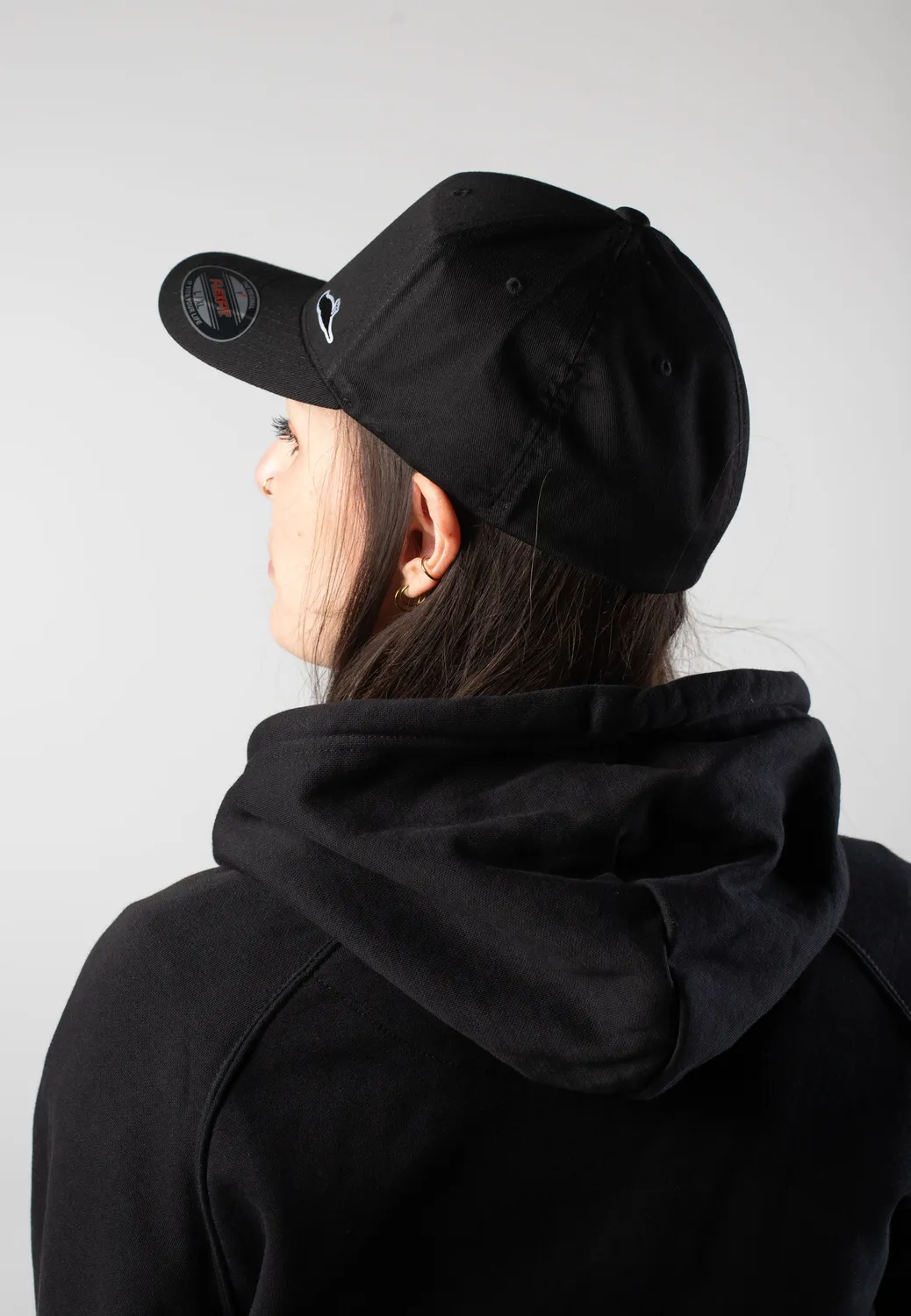 Impericon Elmar Flexfit Black Cap schwarz Fitted