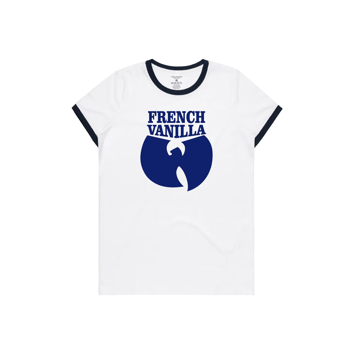 Wu-Tang French Vanilla Ringer Tee Shirt Poly-Baumwolle