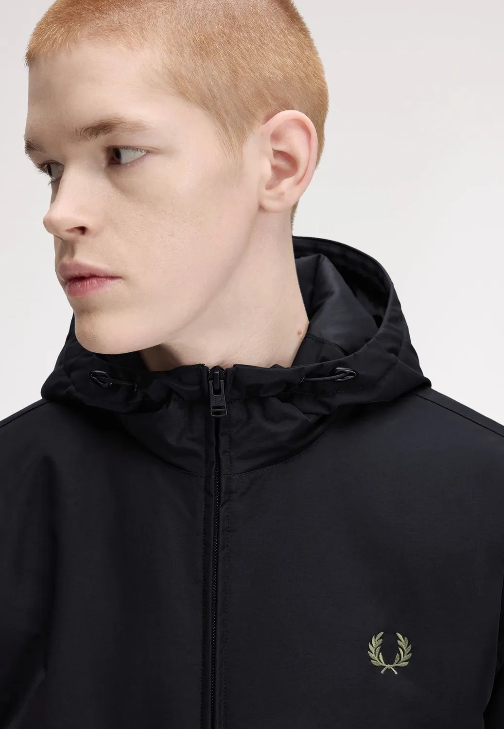 Impericon Brentham Hooded Übergangsjacke schwarz Synthetik