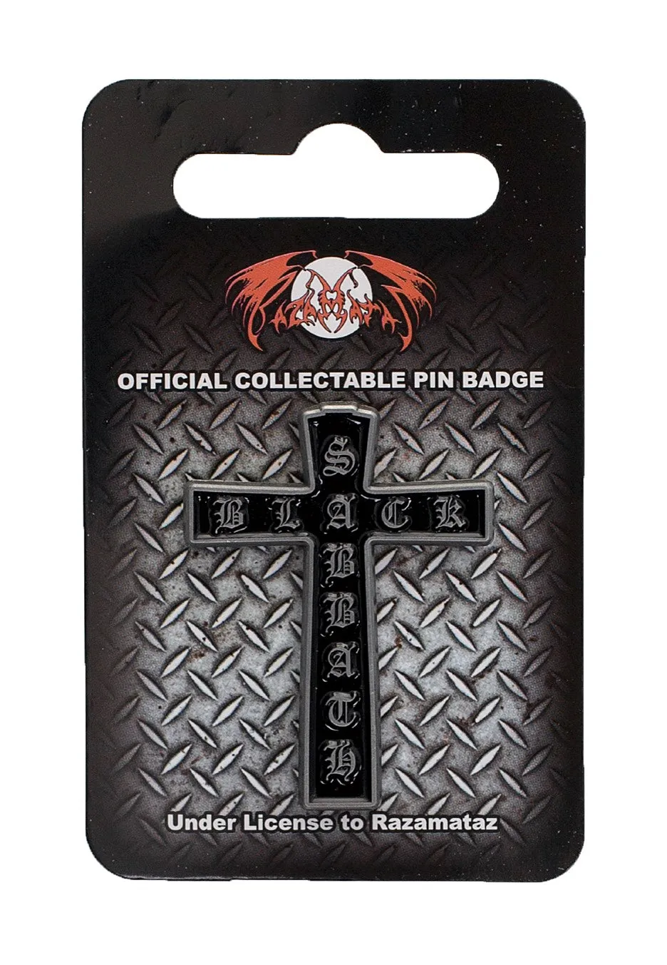 Impericon Cross Pin schwarz Emaille Onesize