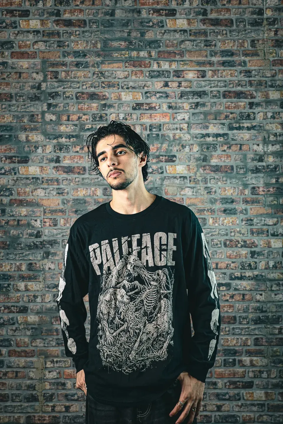 Paleface Swiss Hellhounds Longsleeve schwarz Baumwolle