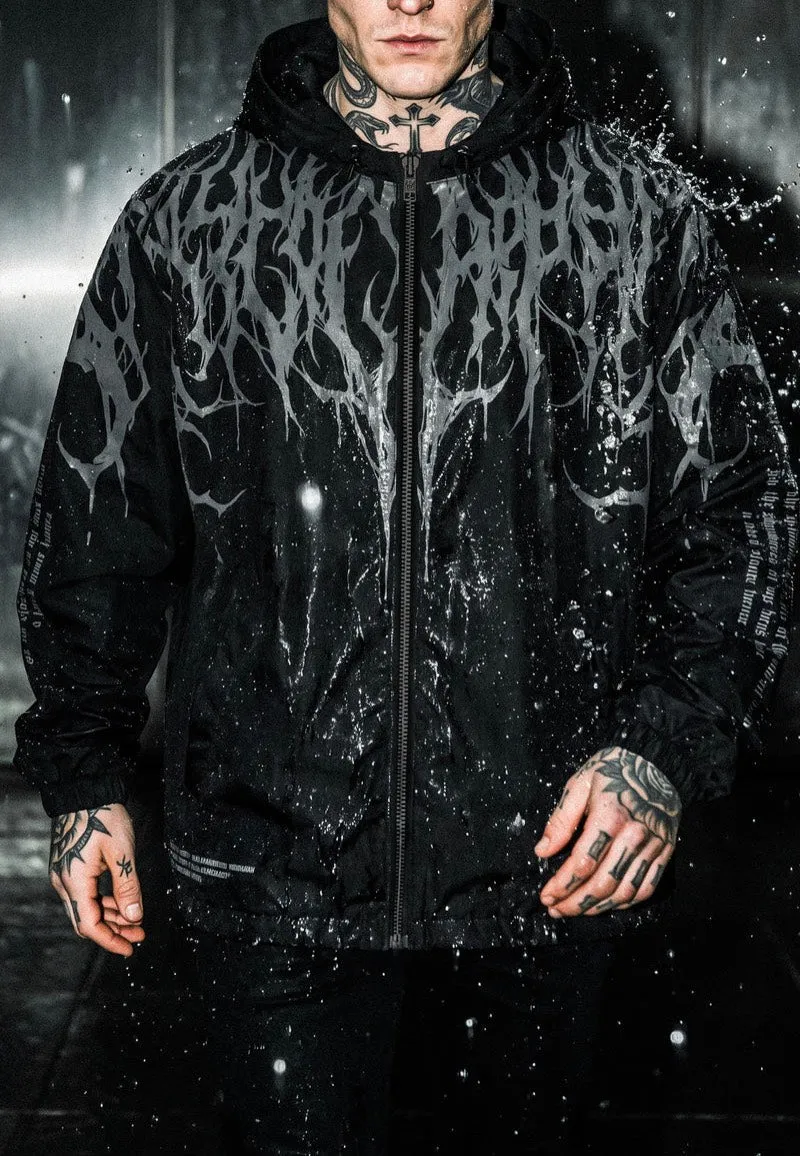 Impericon Reign Of Blood Black Grey Windbreaker