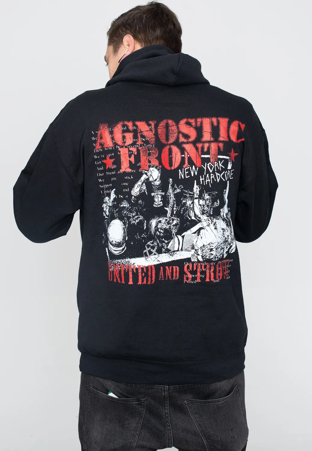Impericon United And Strong Hoodie schwarz