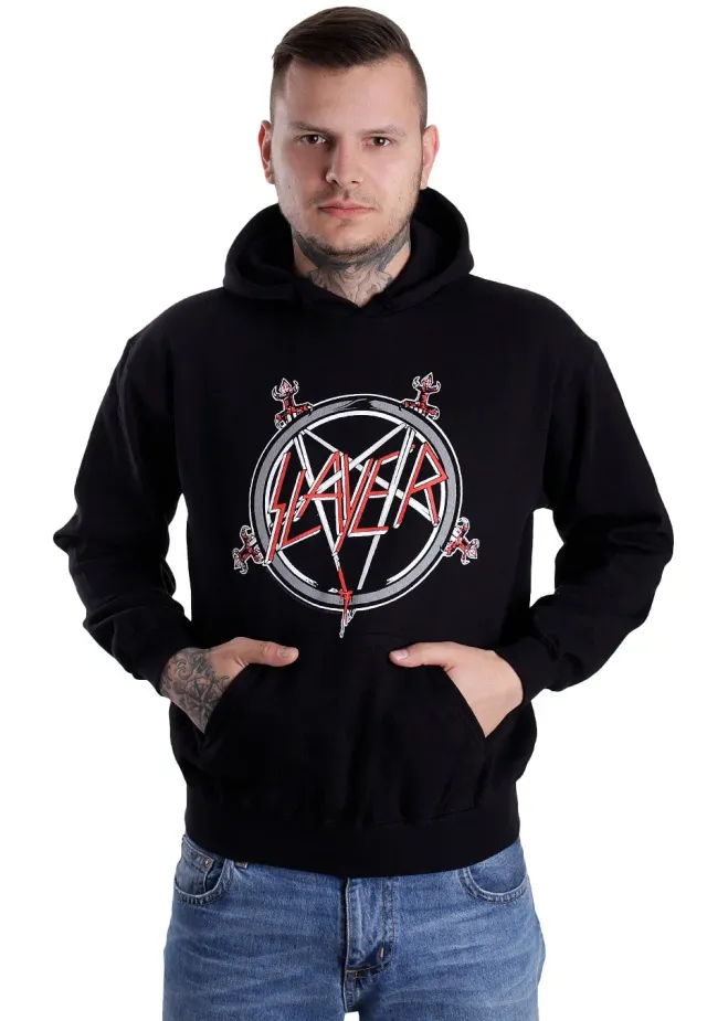Impericon Pentagram Hoodie schwarz Thrash Metal