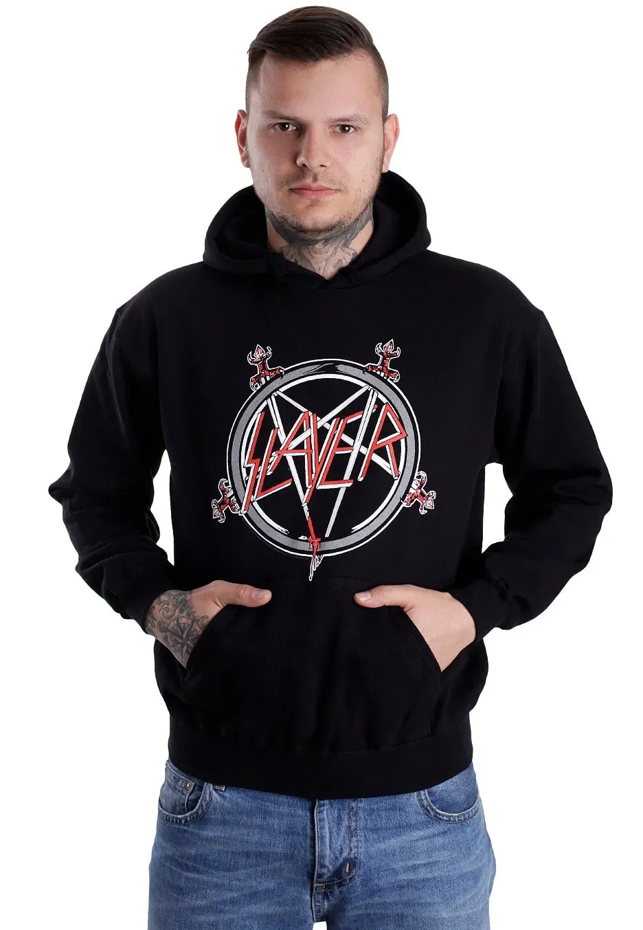 Impericon Pentagram Hoodie schwarz Thrash Metal