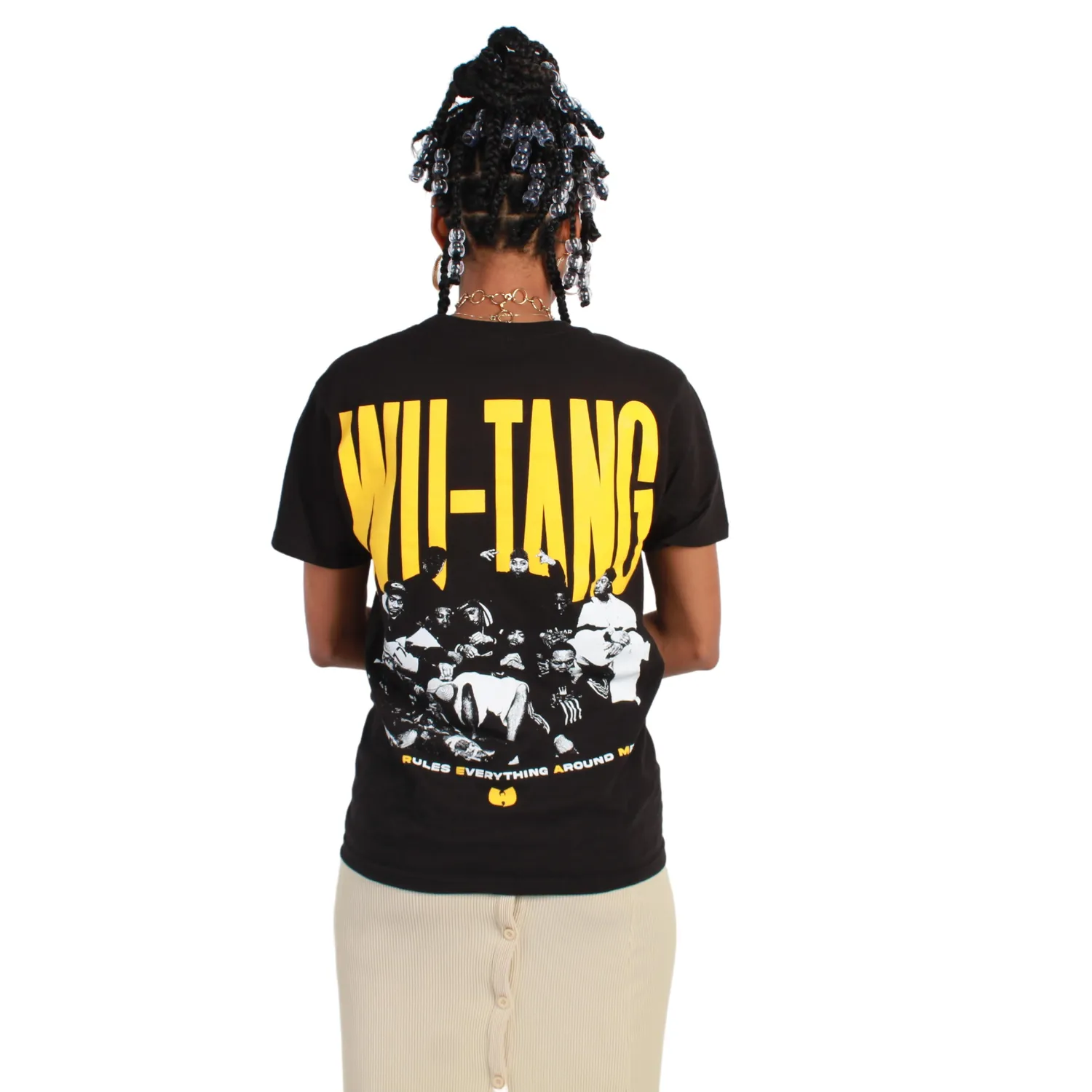 Wu-Tang C.R.E.A.M. T-Shirt mit Member-Backprint Heavyweight