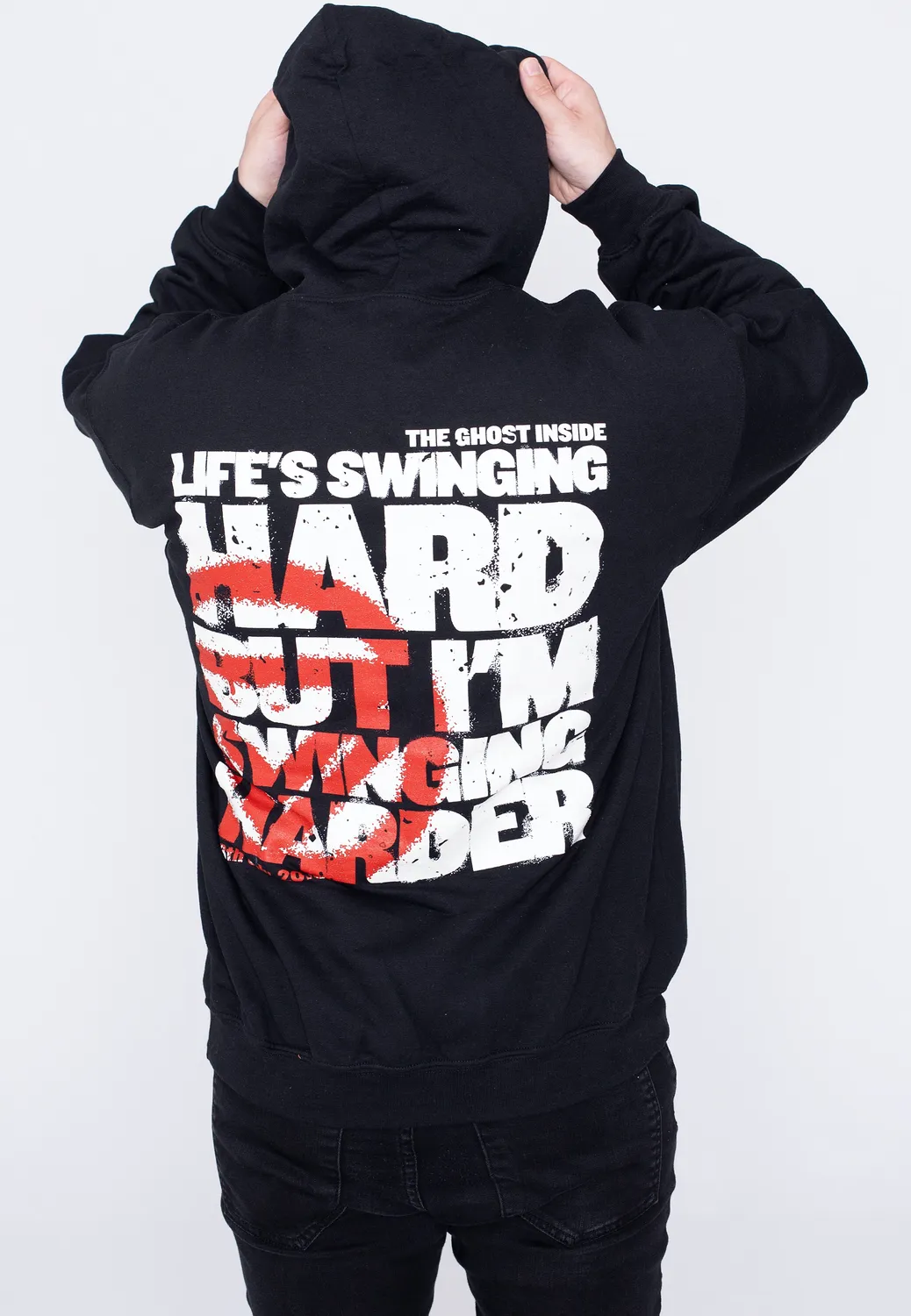 Swinging Hoodie schwarz Unisex Metalcore