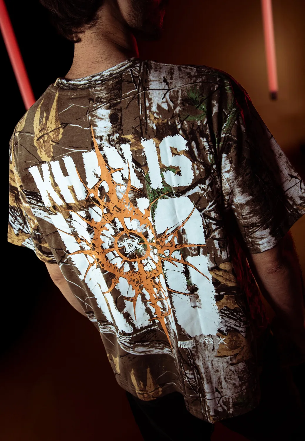 Impericon Khan Is King Real Camo T-Shirt grün