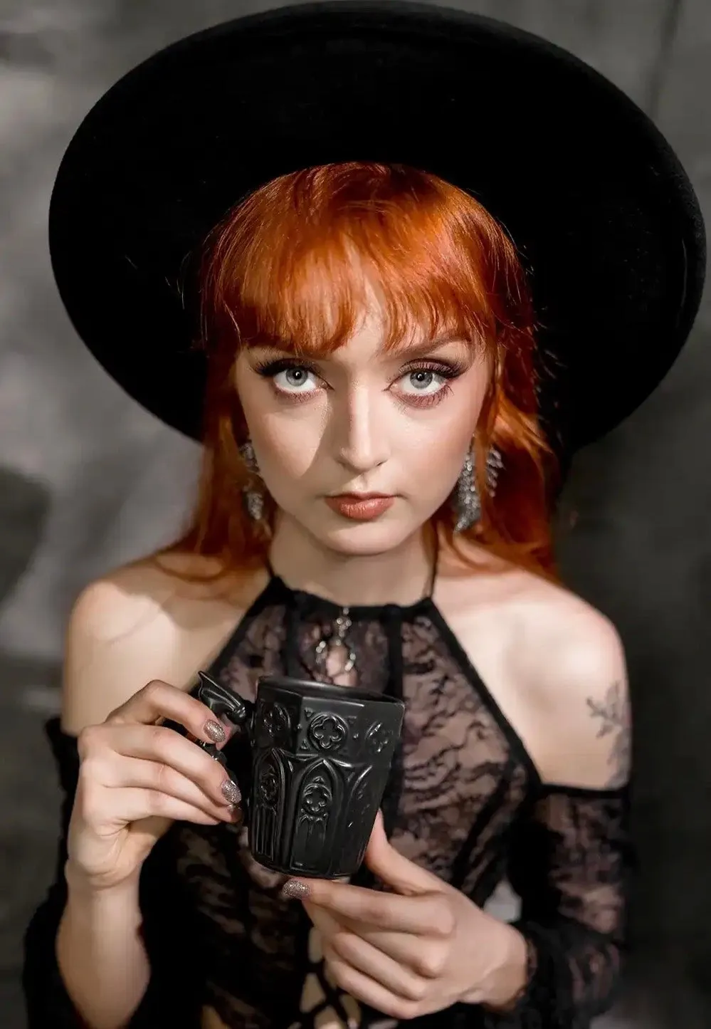 Impericon Night Creature Black Tasse schwarz Keramik