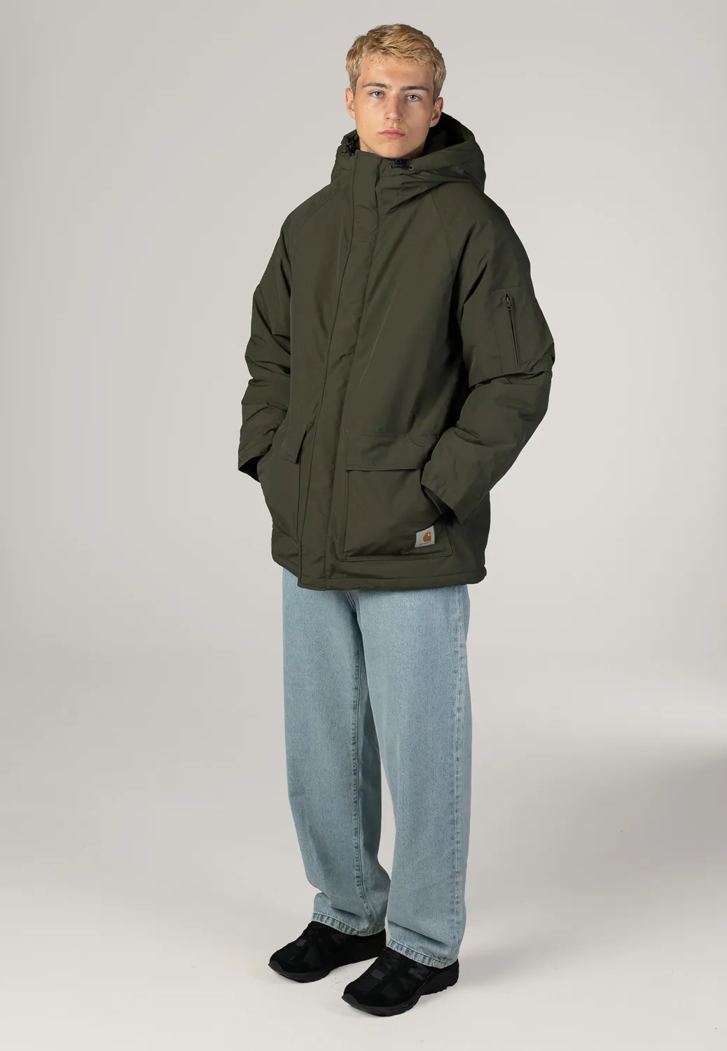 Impericon Stanwood Cypress Jacke grün Nylon lang Herren