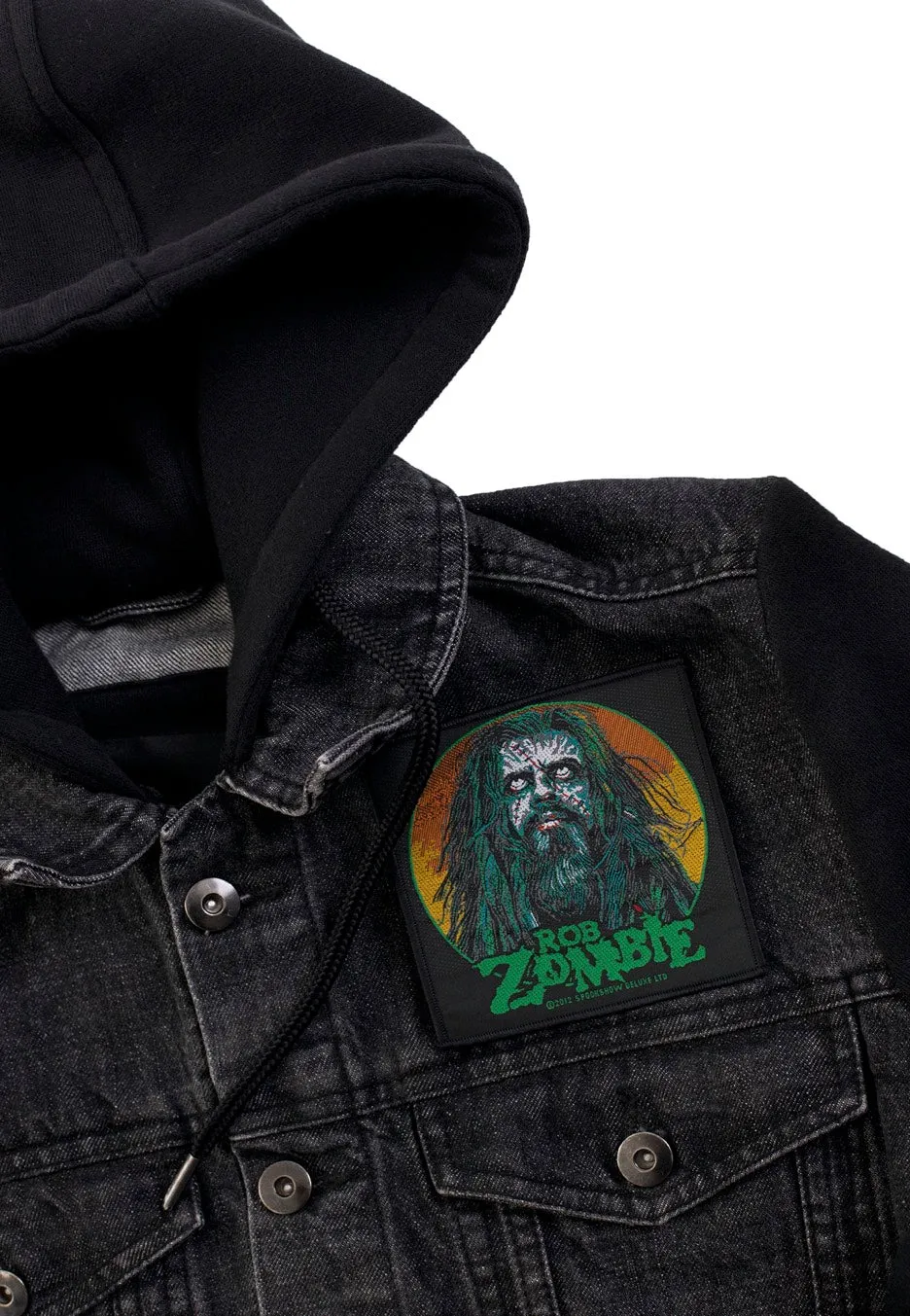 Impericon Zombie Face Aufnäher bunt Onesize