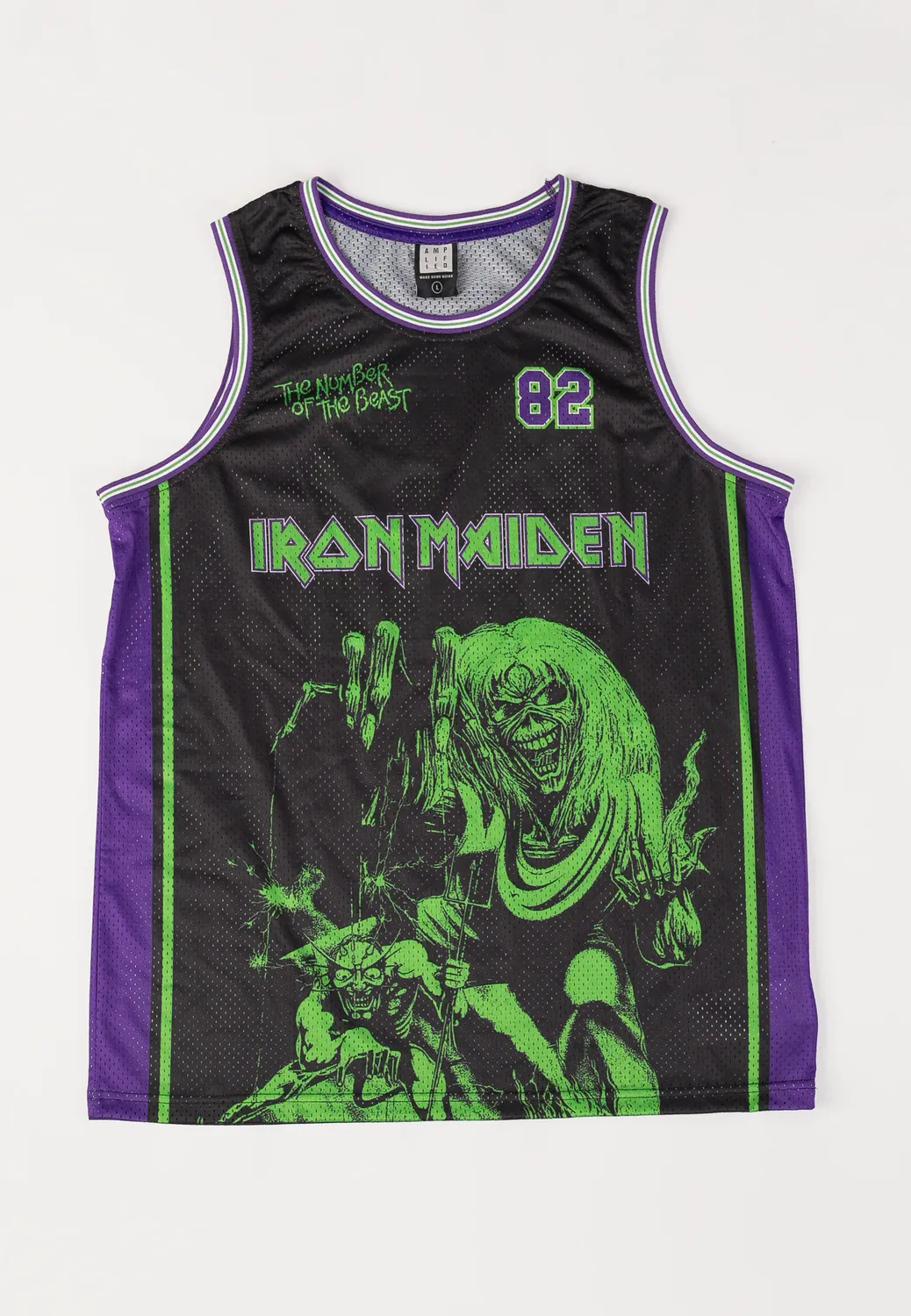 Impericon Eddie Tank Top Heavy Metal Mesh