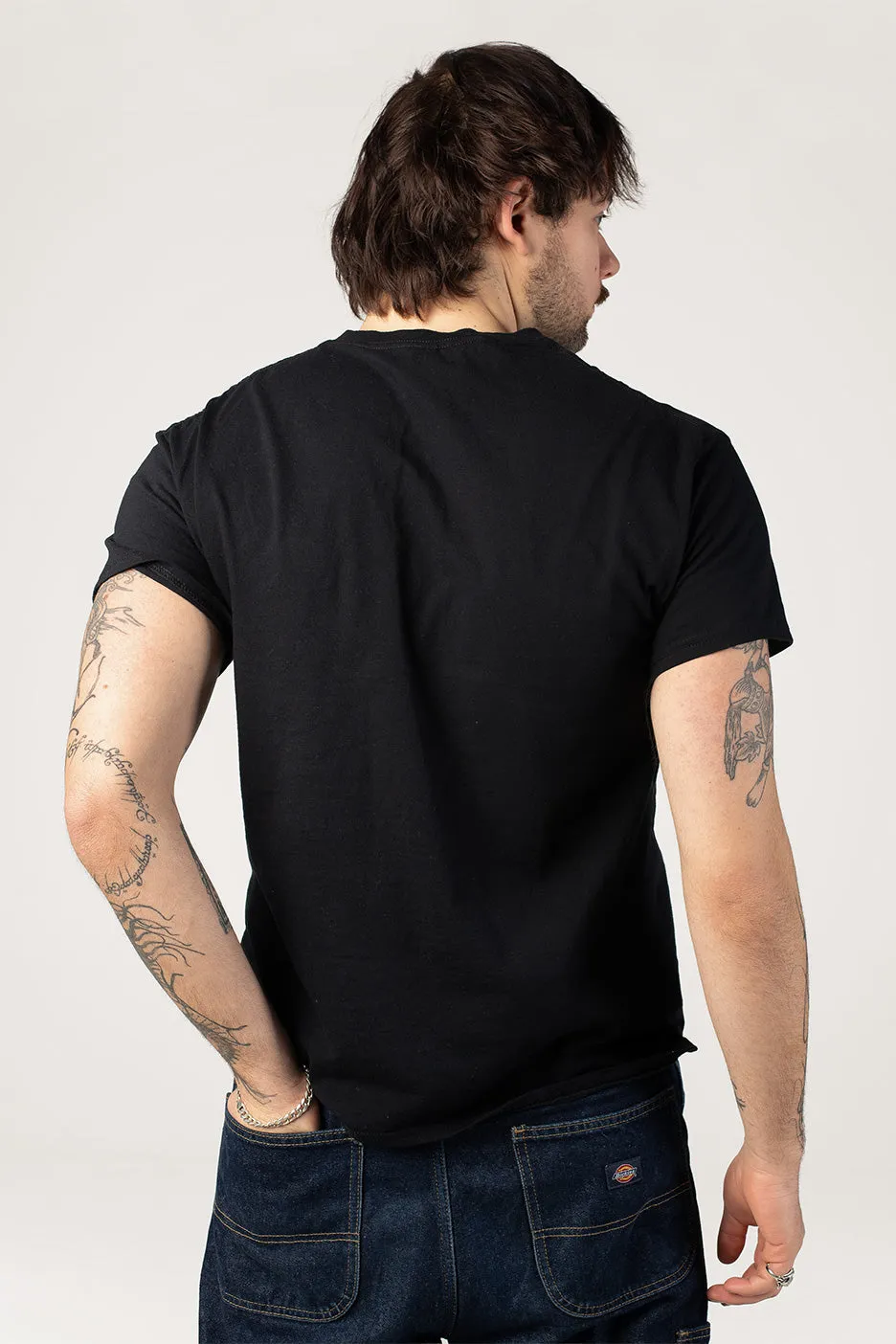 Middle Finger Reaper T-Shirt schwarz Gr. S-XXL