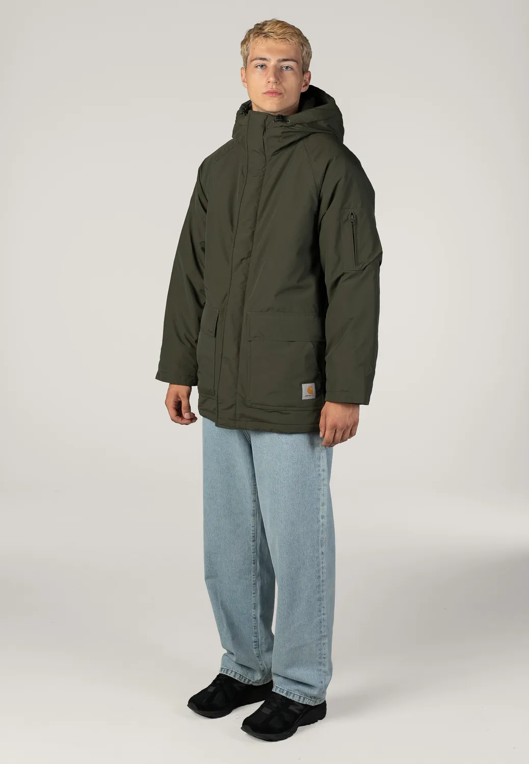 Impericon Stanwood Cypress Jacke grün Nylon lang Herren