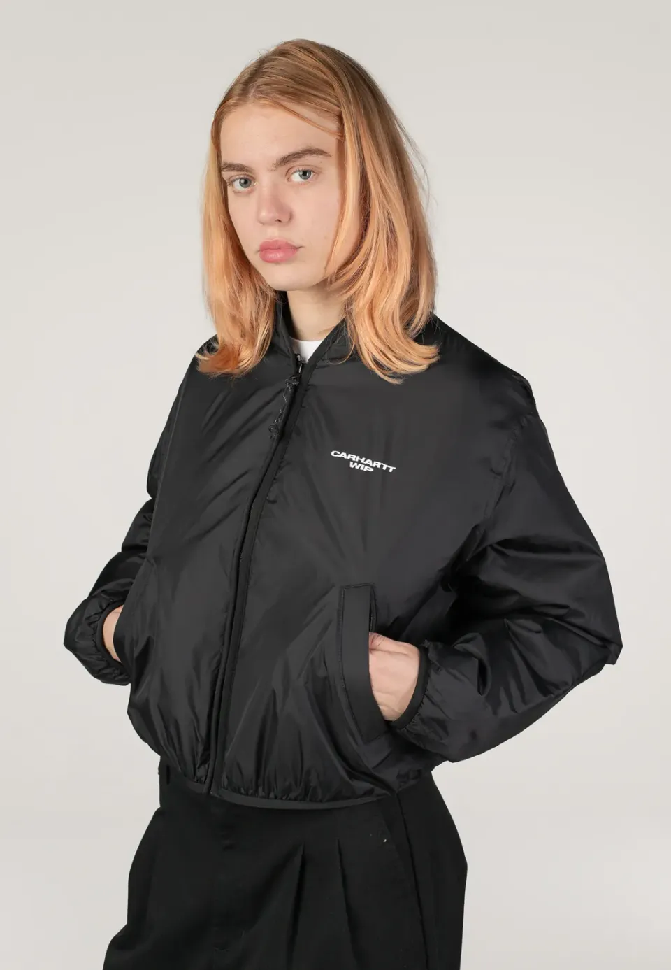 Impericon W' Kane Liner Black/White Jacke Schwarz