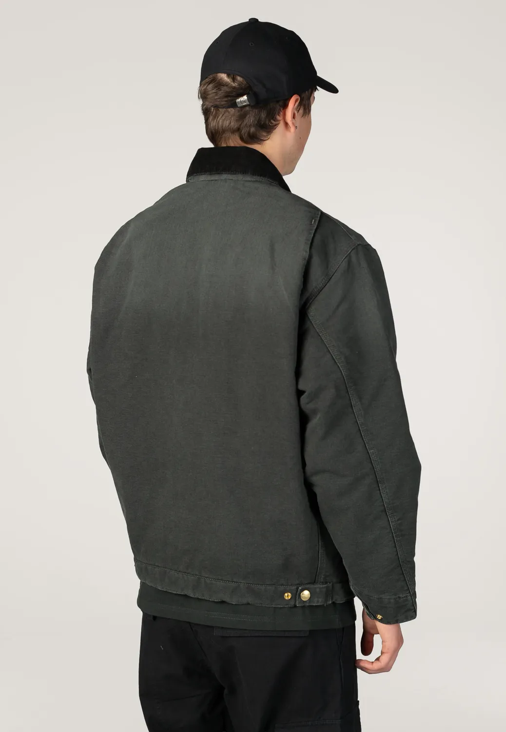 Impericon OG Detroit Stone Canvas Jacke Raven Black
