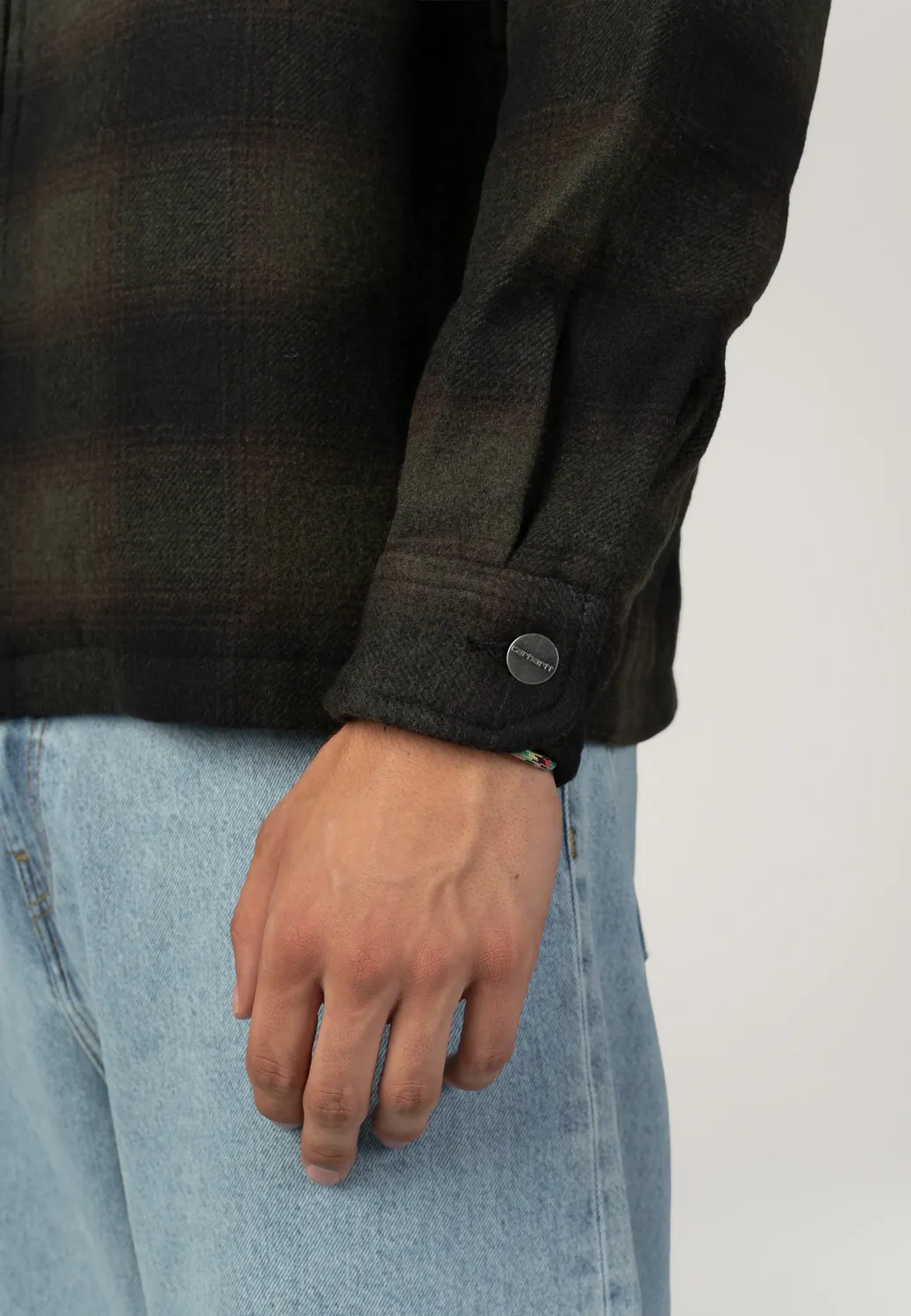Alton Check Cypress Jacke grün Twill Herren