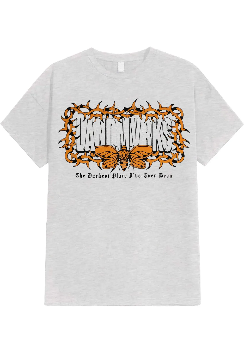 The Darkest Place Ashgrey T-Shirt grau Unisex S-3XL
