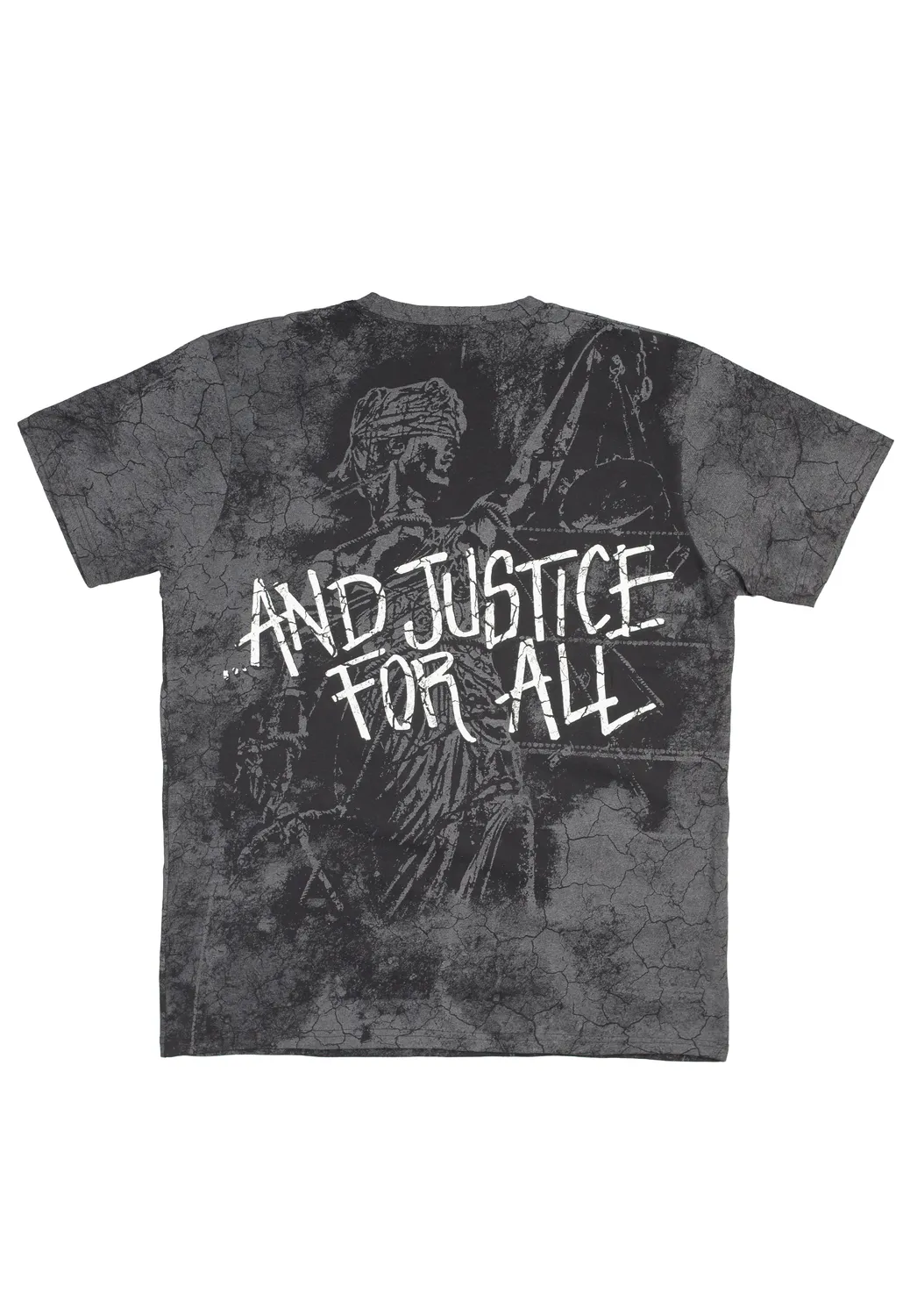 Impericon Justice Washed T-Shirt Schwarz Unisex