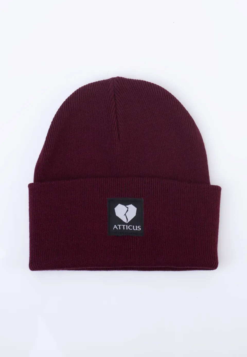 Impericon Broken Heart Burgundy Beanie Streetwear