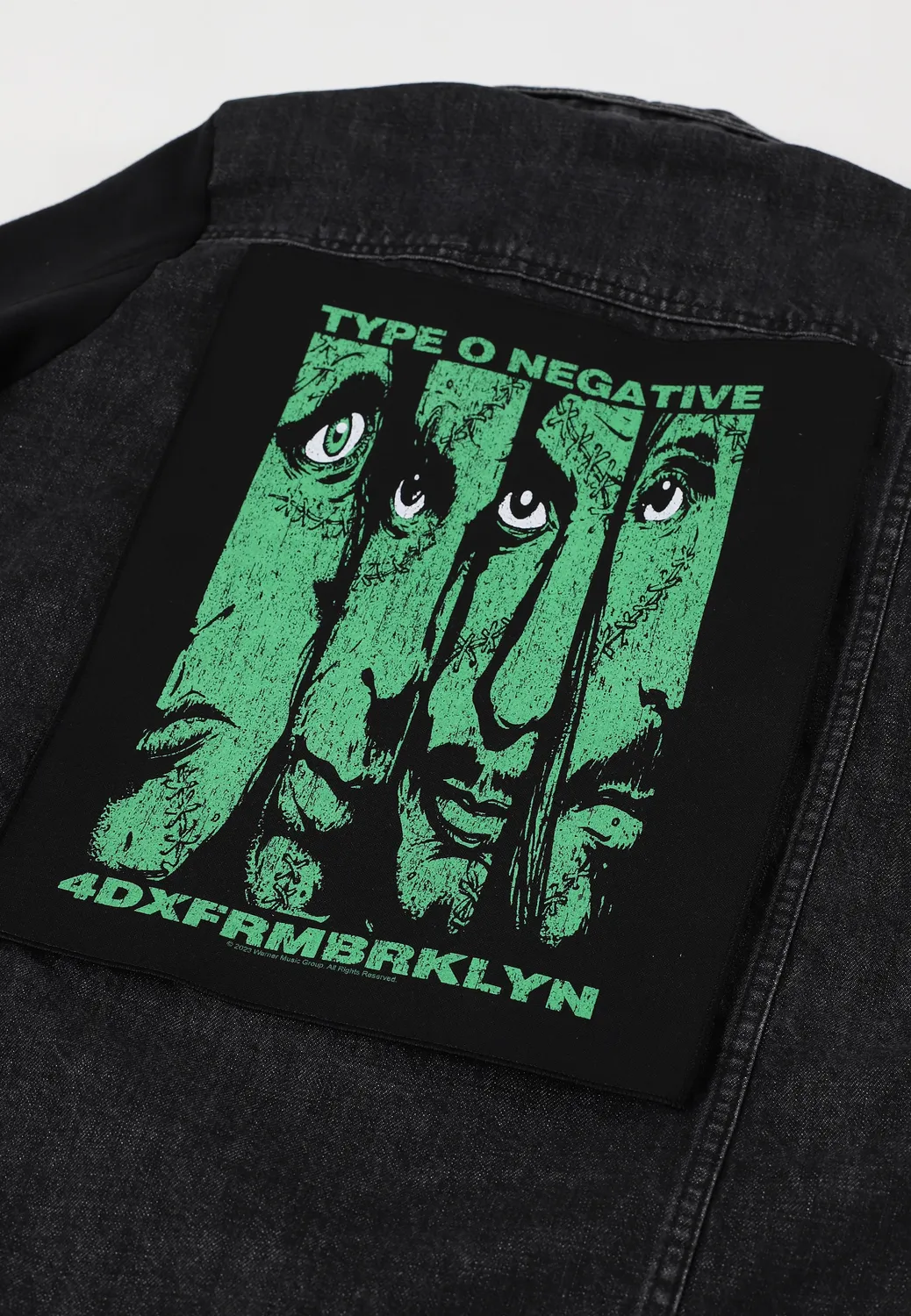 Impericon 4DXFRMBRKLYN Backpatch grün Onesize