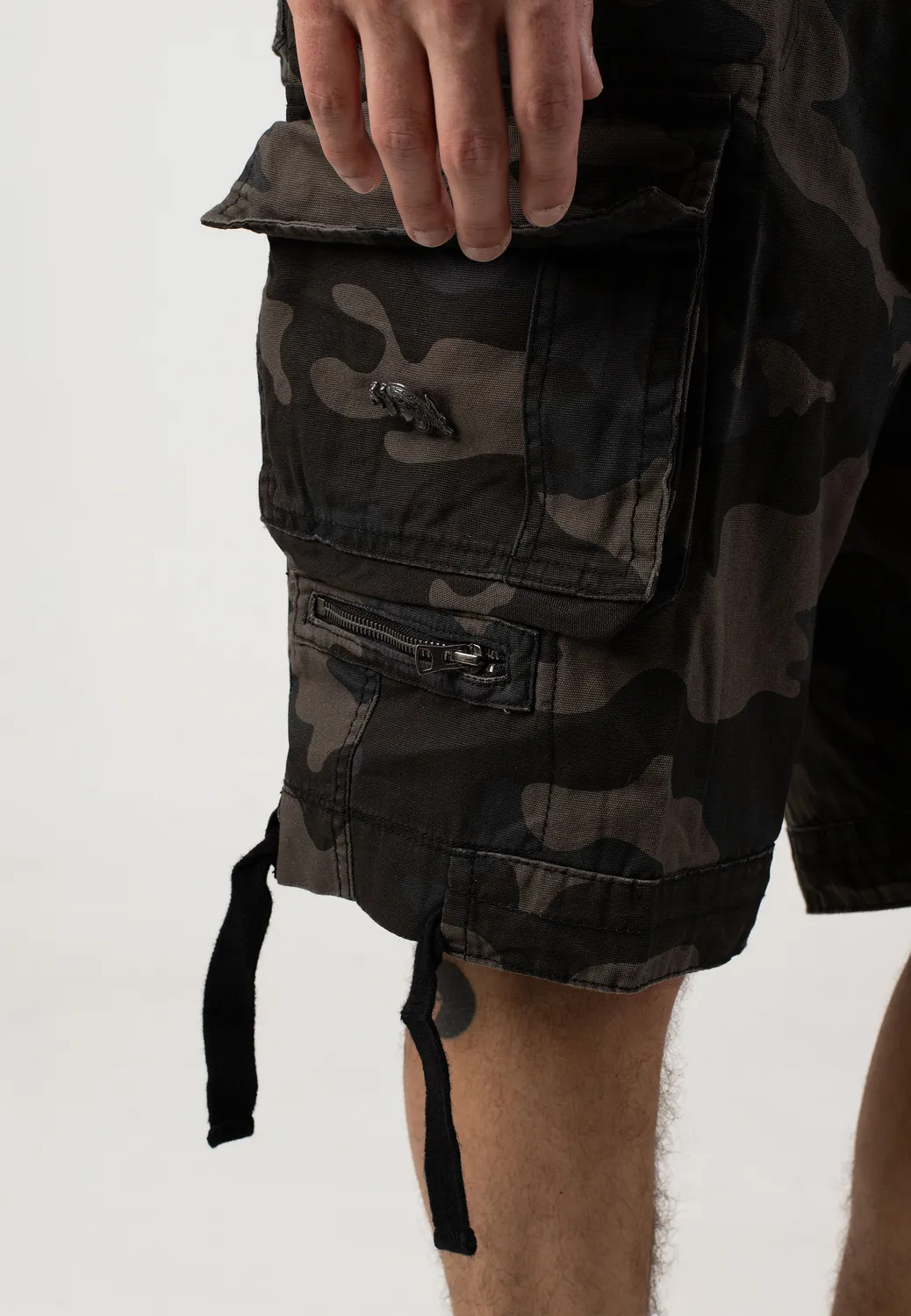 Impericon Savage Number Of The Beast Darkcamo Shorts