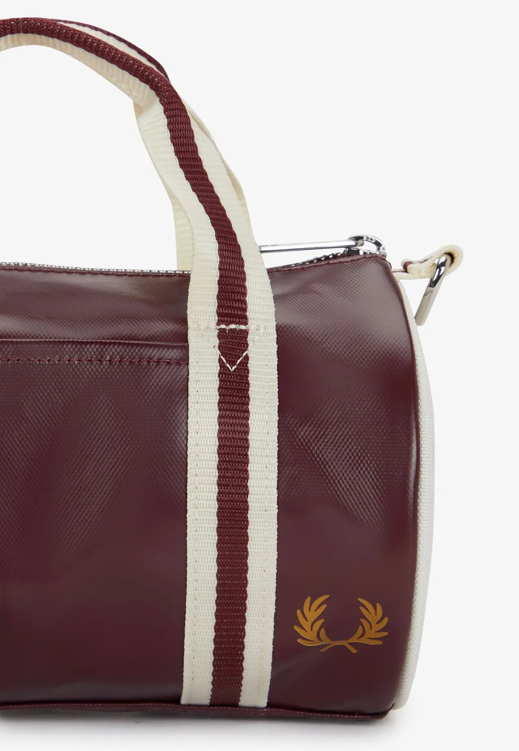 Impericon Classic Mini Barrel Dufflebag Oxblood Ecru