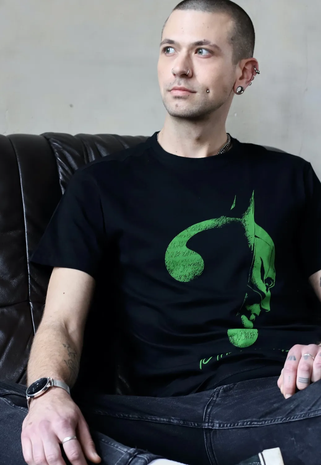 Impericon Question Mark T-Shirt Unisex schwarz