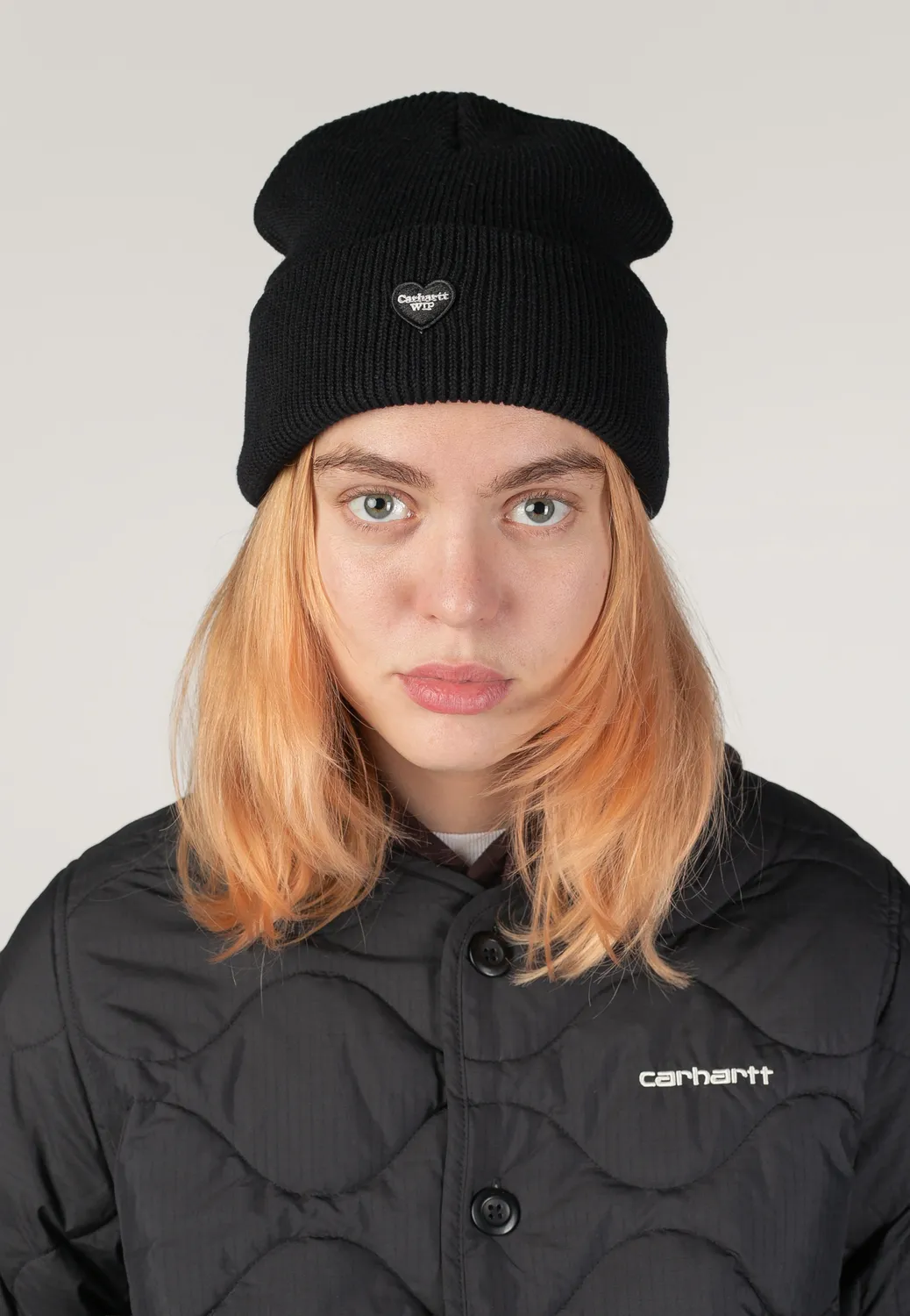 Impericon Small Heart Black Beanie Onesize schwarz