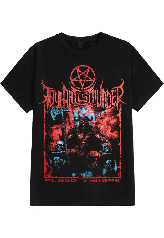 Impericon Blood Throne T-Shirt schwarz Death Metal