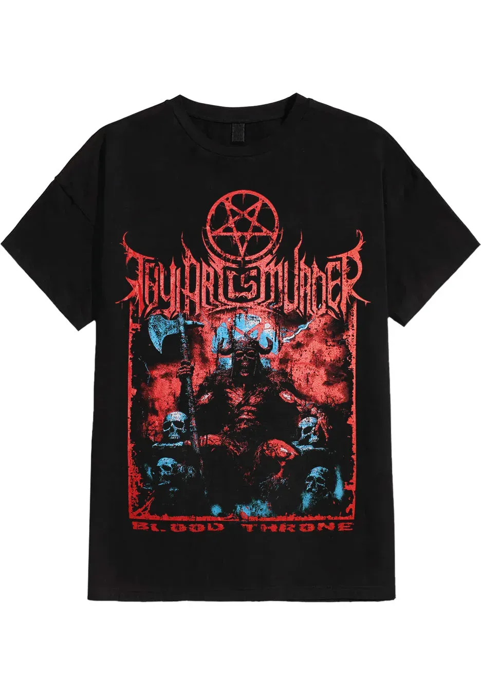 Impericon Blood Throne T-Shirt schwarz Death Metal