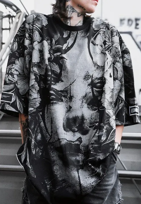 Impericon Heart Like Winter Oversized T-Shirt schwarz