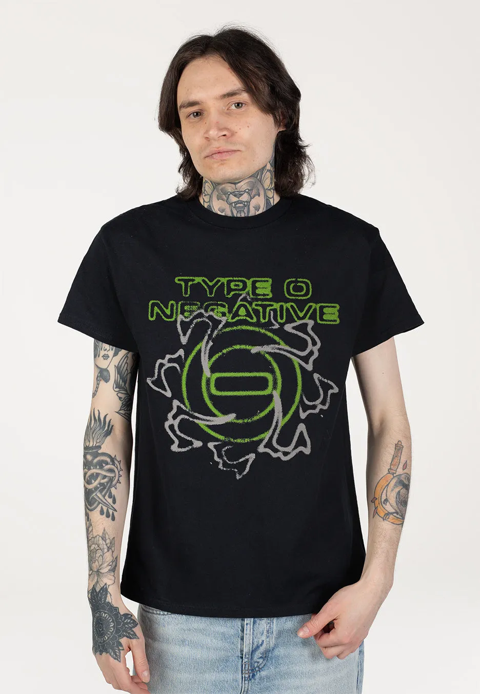 Impericon O Logo T-Shirt schwarz Unisex Gothic