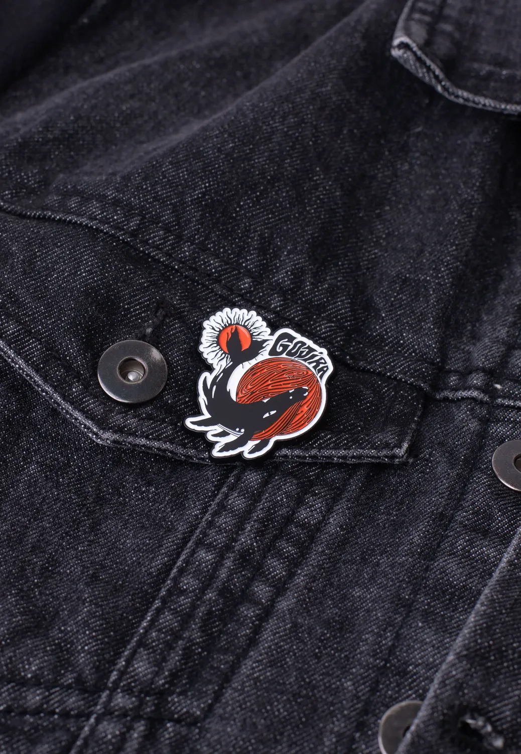 Impericon Whale Pin Emaille Mehrfarbig Onesize