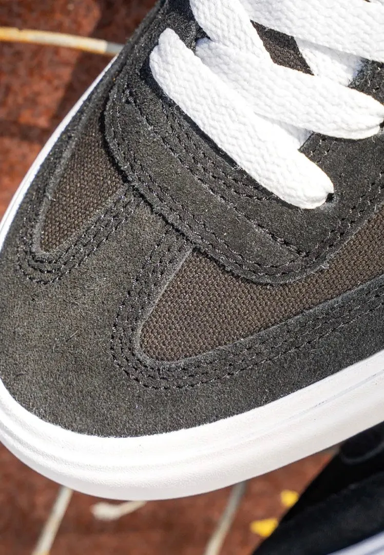 Impericon Locut Vulc Schuhe Black/White Suede