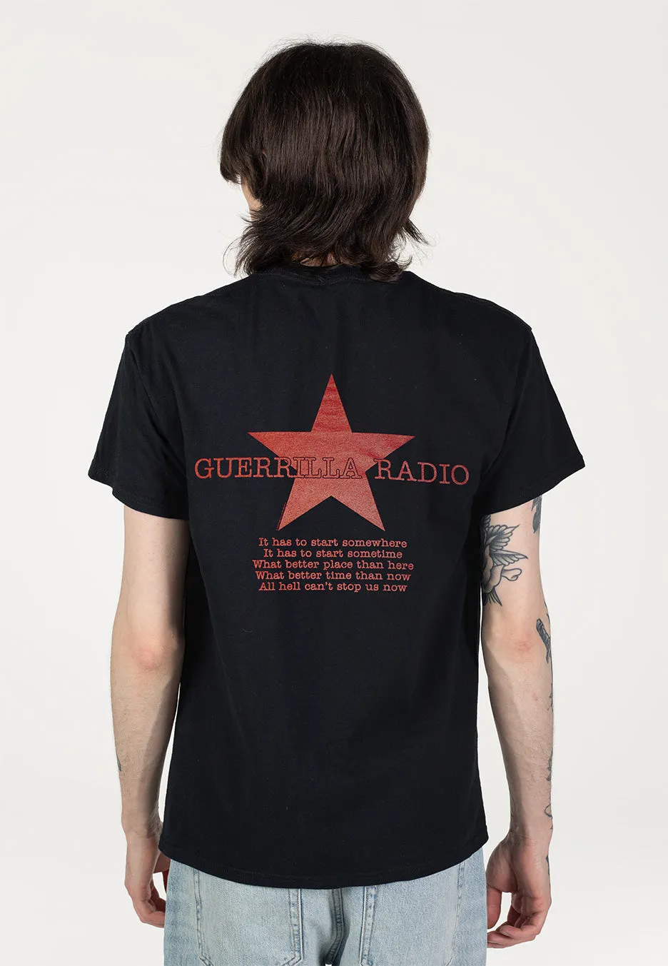 Impericon Guerrilla Radio T-Shirt schwarz Jersey