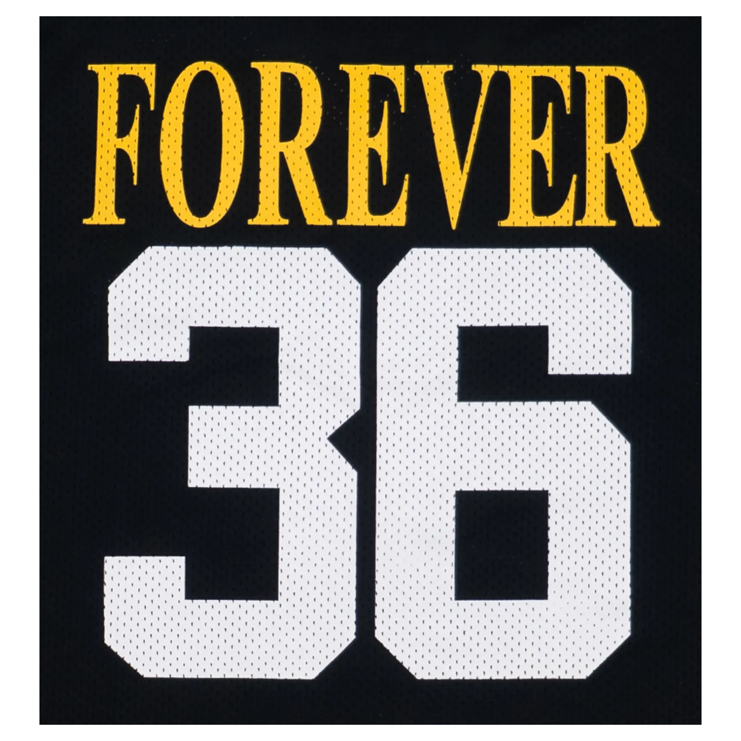 Wu-Tang Forever 36 Hockey Jersey Trikot Mesh schwarz-gelb